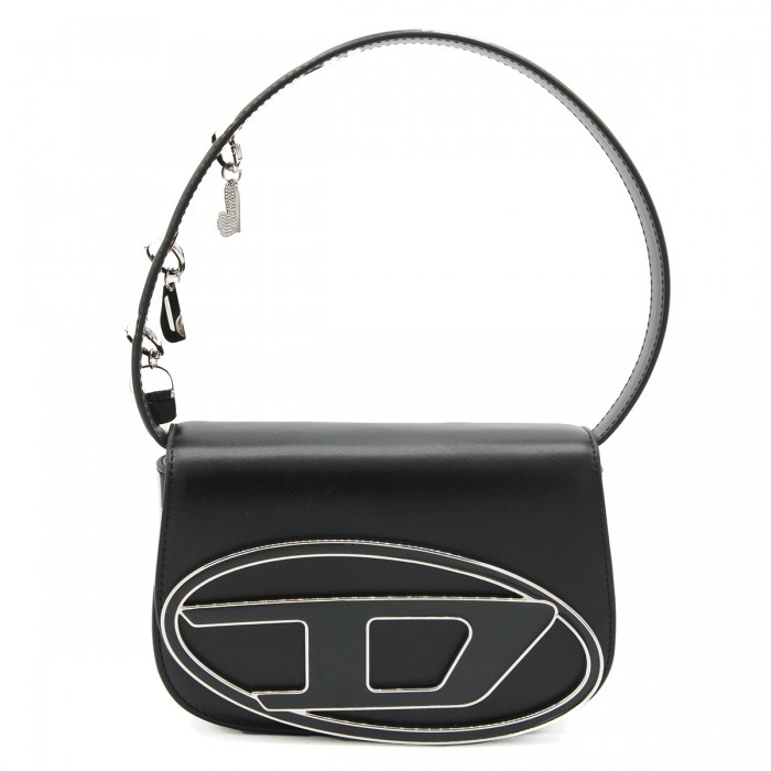 BLACK 1DR SHOULDER BAG