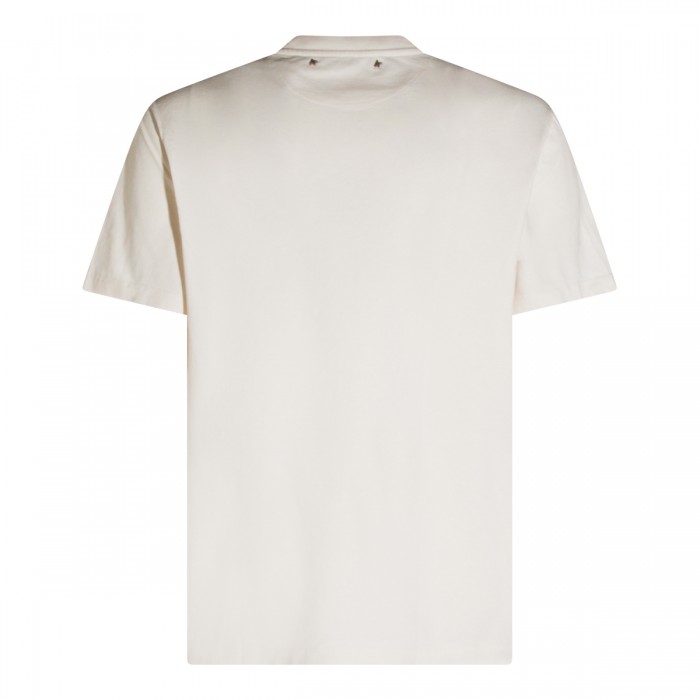 HERITAGE WHITE COTTON T-SHIRT 2