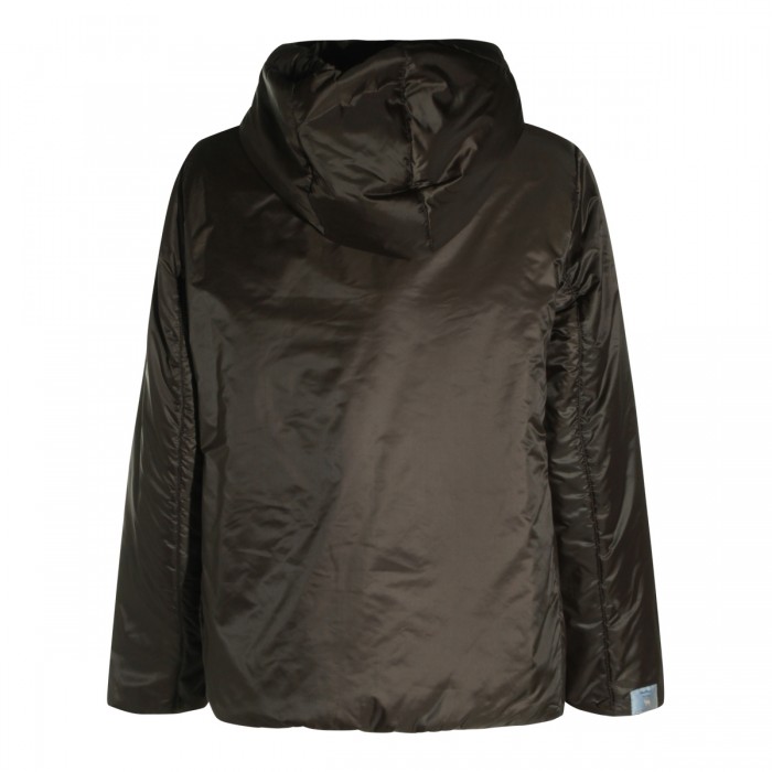 KHAKI GREENH DOWN JACKET 2