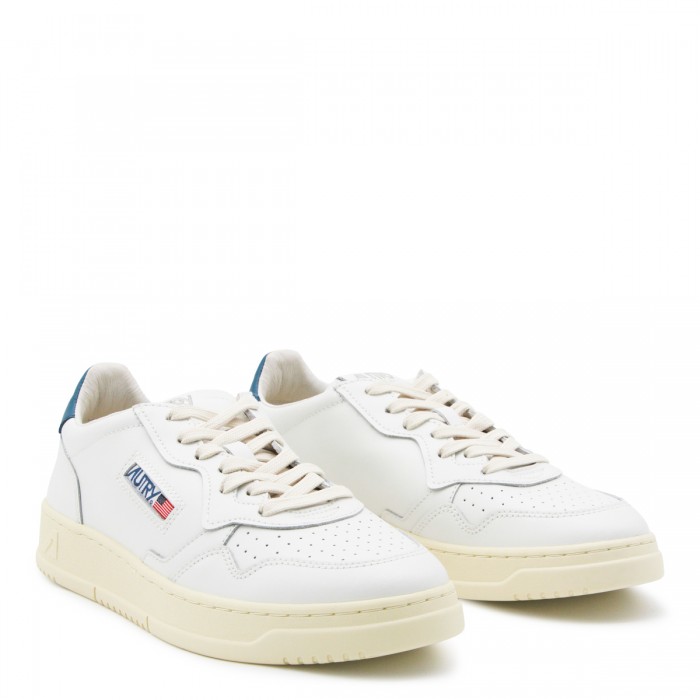 WHITE AND BLUE LEATHER... 2