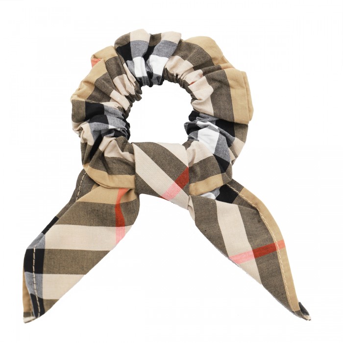 BEIGE COTTON HAIR ACCESSORIES 2
