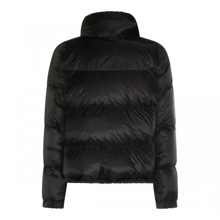 BLACK PUFFER DOWN JACKET 2