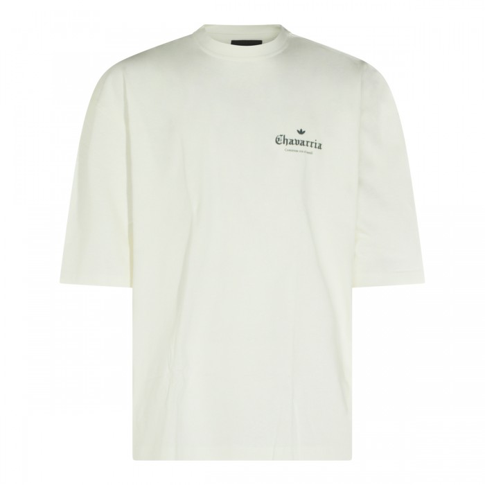 WHITE COTTON T-SHIRT