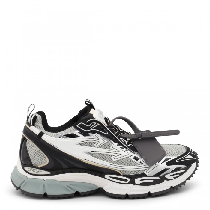 LIGHT GREY AND BLACK BE...
