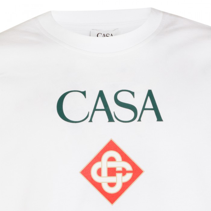 WHITE COTTON T-SHIRT 2