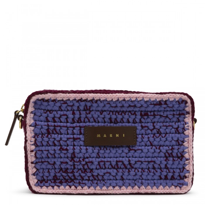 MULTICOLOR WOOL CROSSBODY BAG