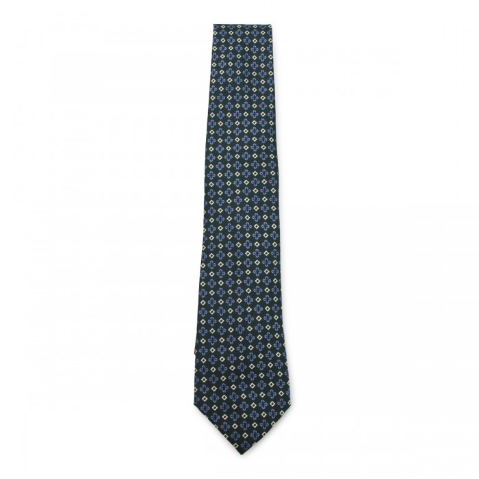 GREEN SILK TIE