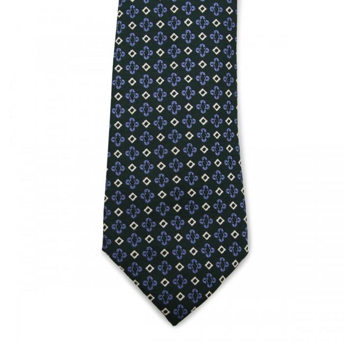 GREEN SILK TIE 2