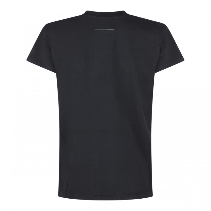 BLACK COTTON T-SHIRT 2