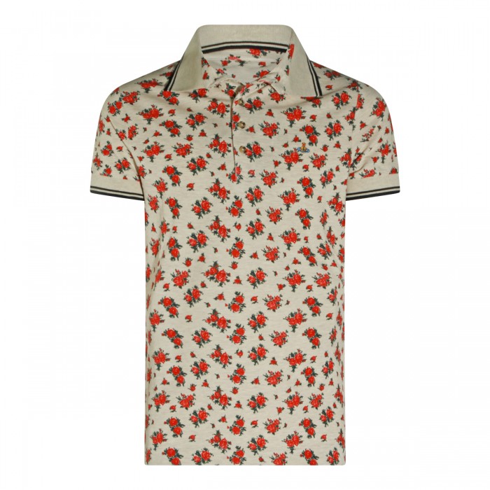 ROSES COTTON 2 BUTTON POLO...