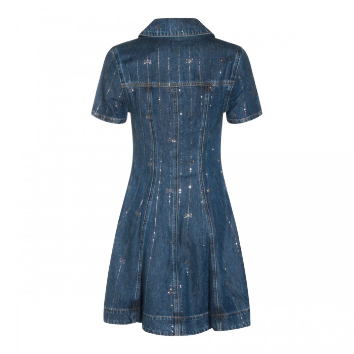 BLUE DENIM CHEMISIER DRESS 2