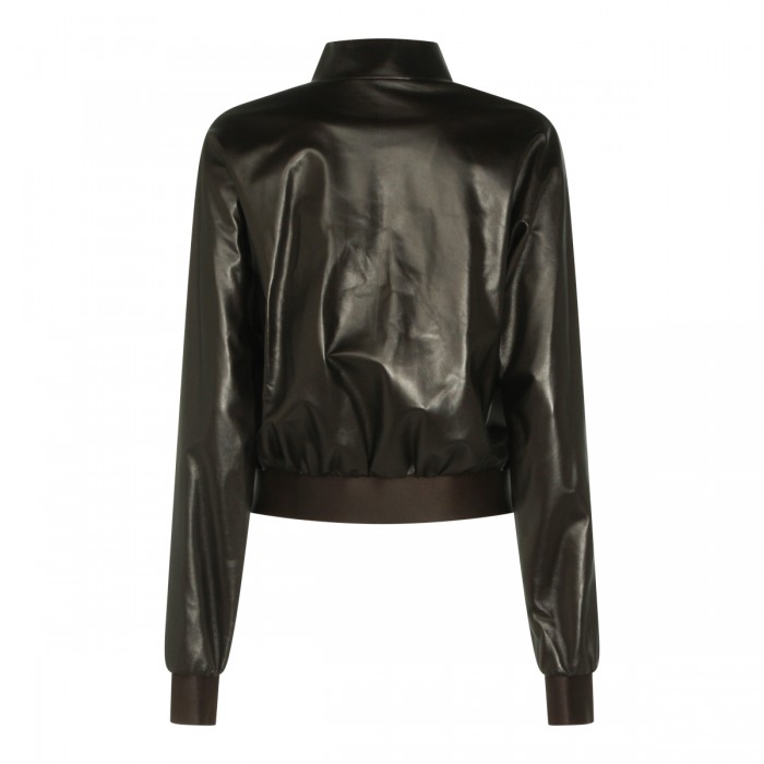 BROWN LEATHER JACKET 2