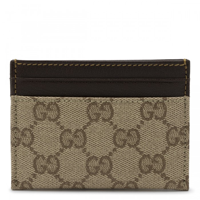 BEIGE GG CARD HOLDER 2