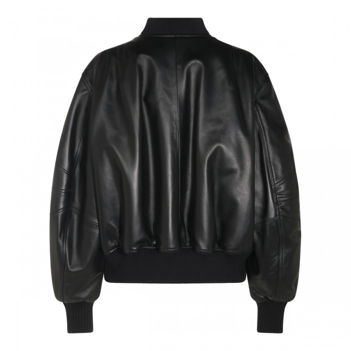 BLACK LEATHER JACKET 2