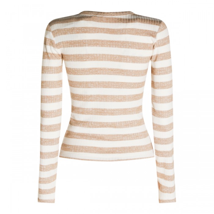 WHITE AND BEIGE COTTON... 2