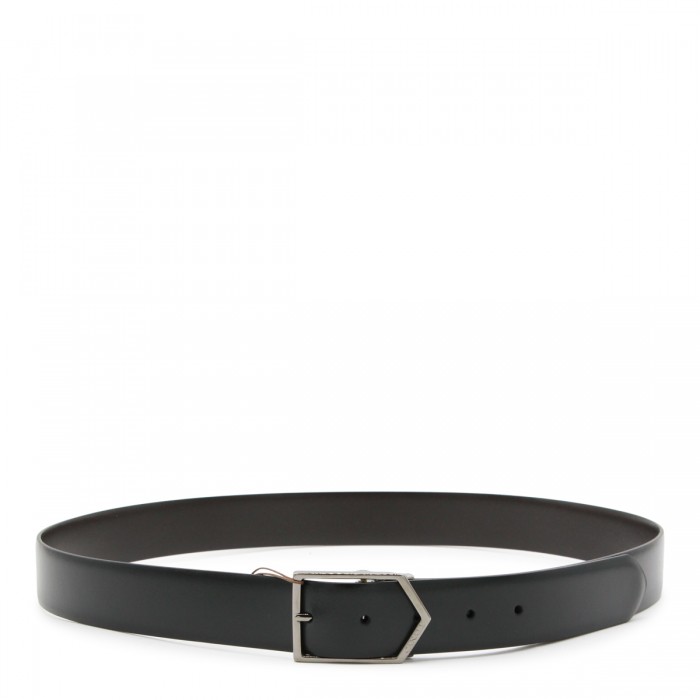 BLACK LEATHER BELT