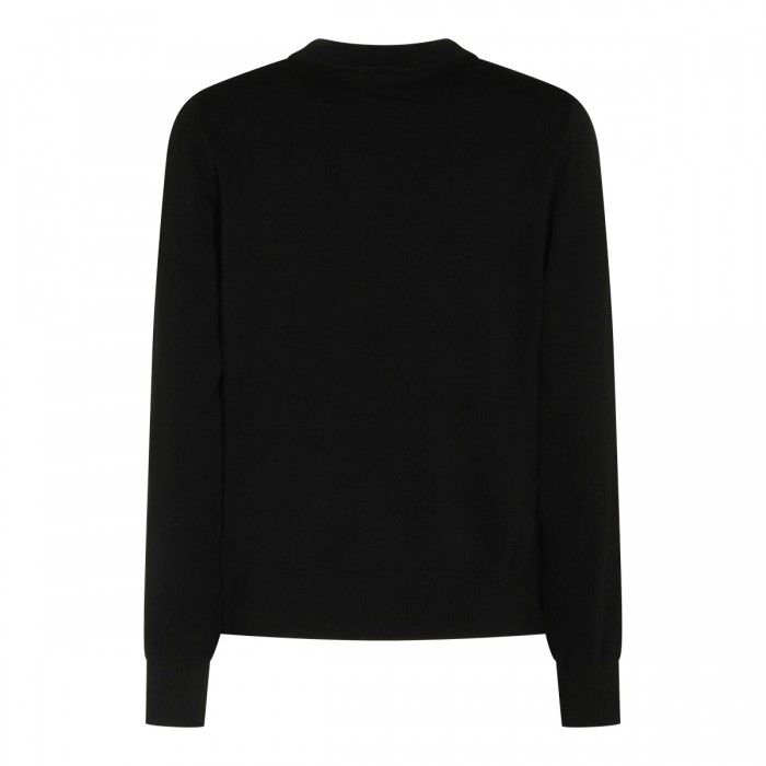 BLACK COTTON BANANA SWEATER 2