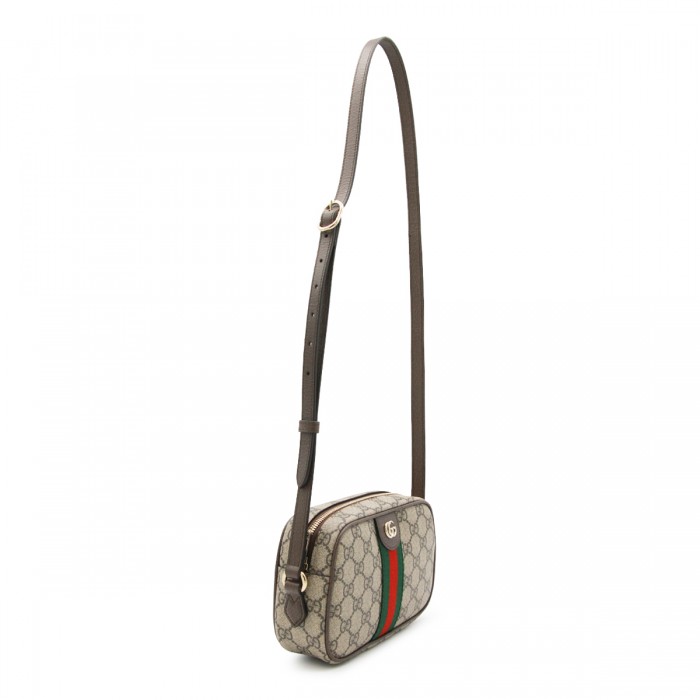 BEIGE EBONY OPHIDIA MINI BAG 2