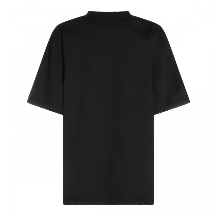 BLACK COTTON T-SHIRT 2