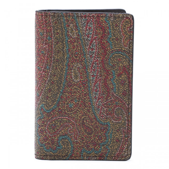 BROWN LEATHER CARD HOLDER