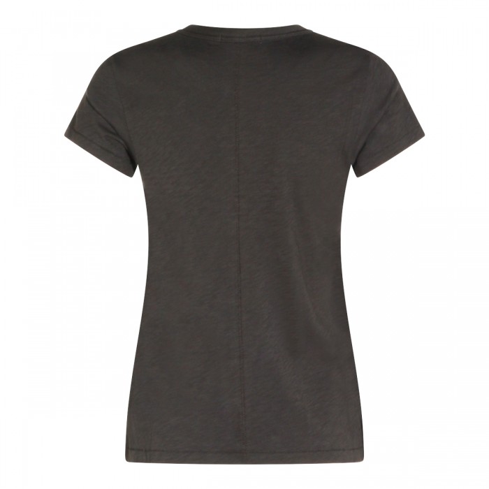 BLACK COTTON T-SHIRT 2