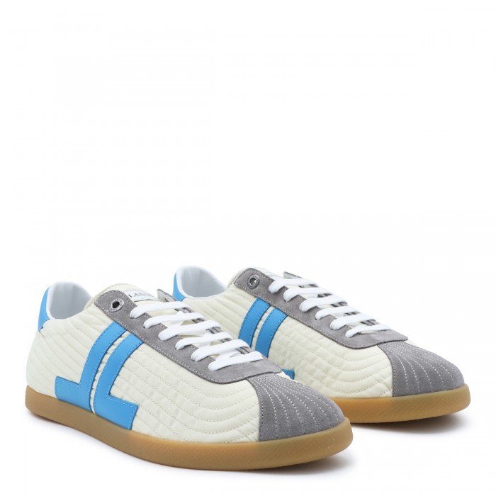 ECRU AND LIGHT BLUE LEATHER... 2