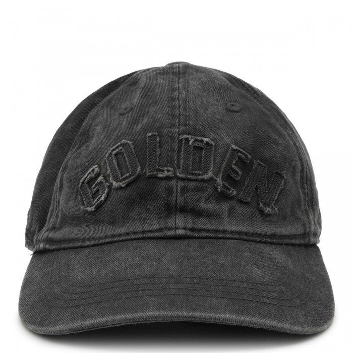 ANTHRACITE COTTON BASEBALL CAP