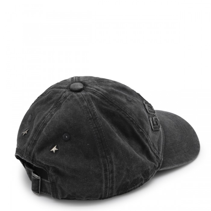 ANTHRACITE COTTON BASEBALL CAP 2