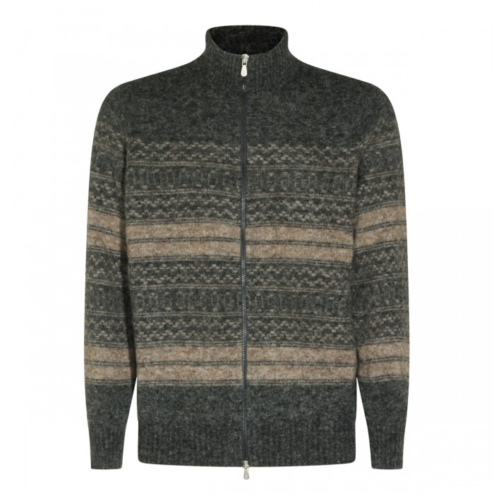 CARBON CASHMERE BLEND SWEATER