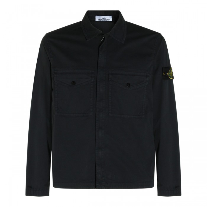 NAVY BLUE COTTON SHIRT