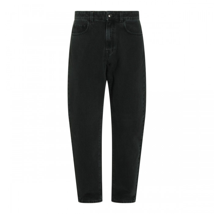 ANTHRACITE COTTON JEANS