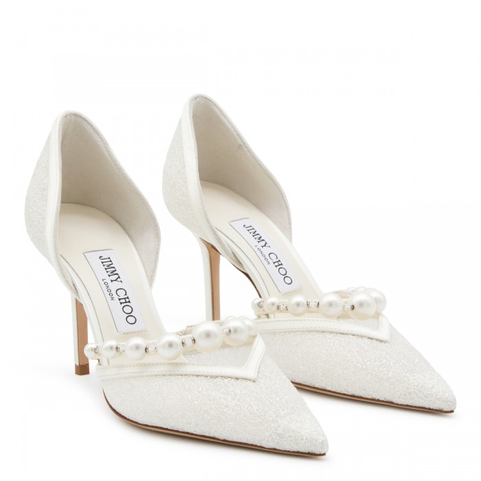 IVORY WHITE PUMPS 2