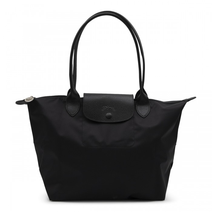 BLACK LE PLIAGE M TOTE BAG