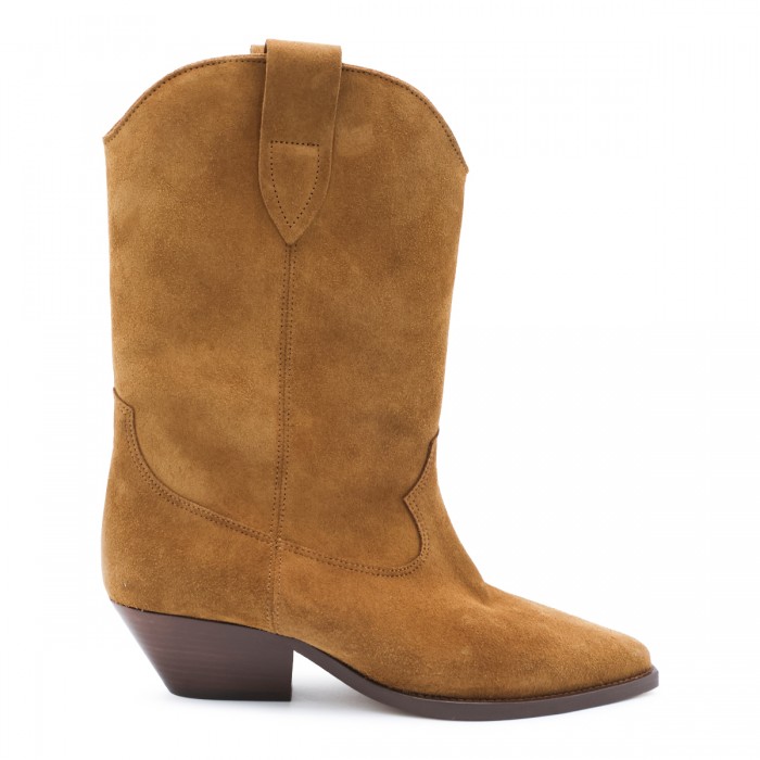 COGNAC LEATHER DUERTO BOOTS