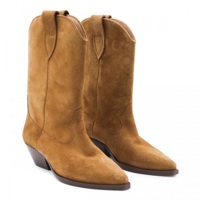 COGNAC LEATHER DUERTO BOOTS 2
