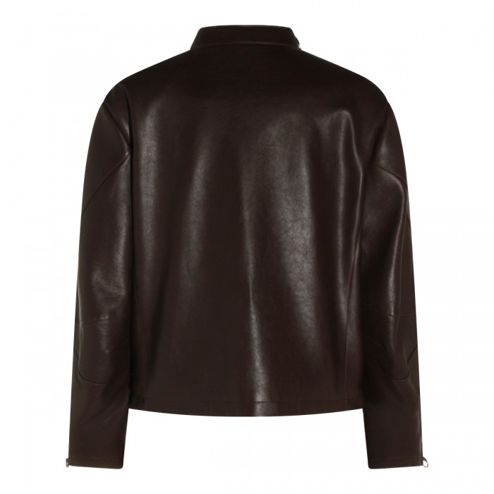 BROWN LEATHER JACKET 2