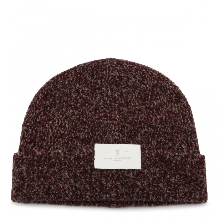 BURGUNDY VIRGIN WOOL AND...