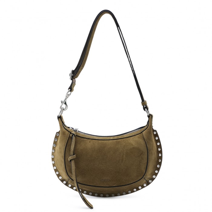 TAUPE SUEDE OSKAN CROSSBODY...
