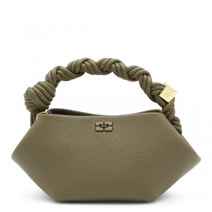 GREEN OLIVE BOU TOP HANDLE BAG