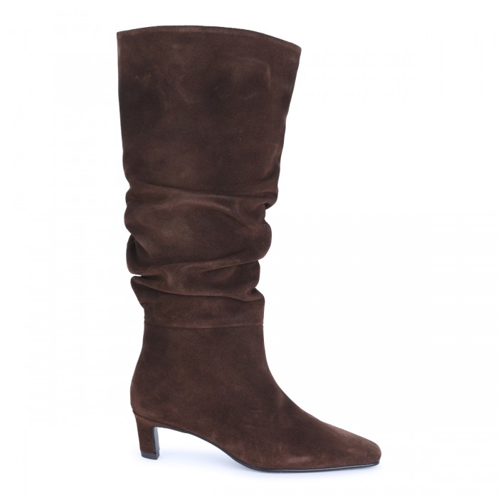 BROWN SUEDE BOOTS