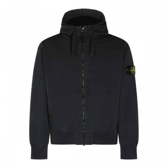 NAVY BLUE COTTON SWEATSHIRT