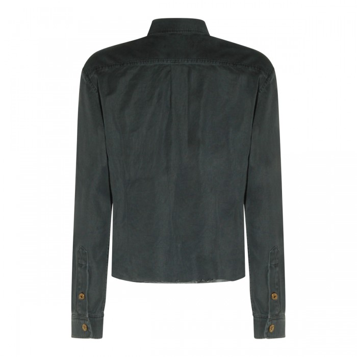BLACK COTTON SHIRT 2
