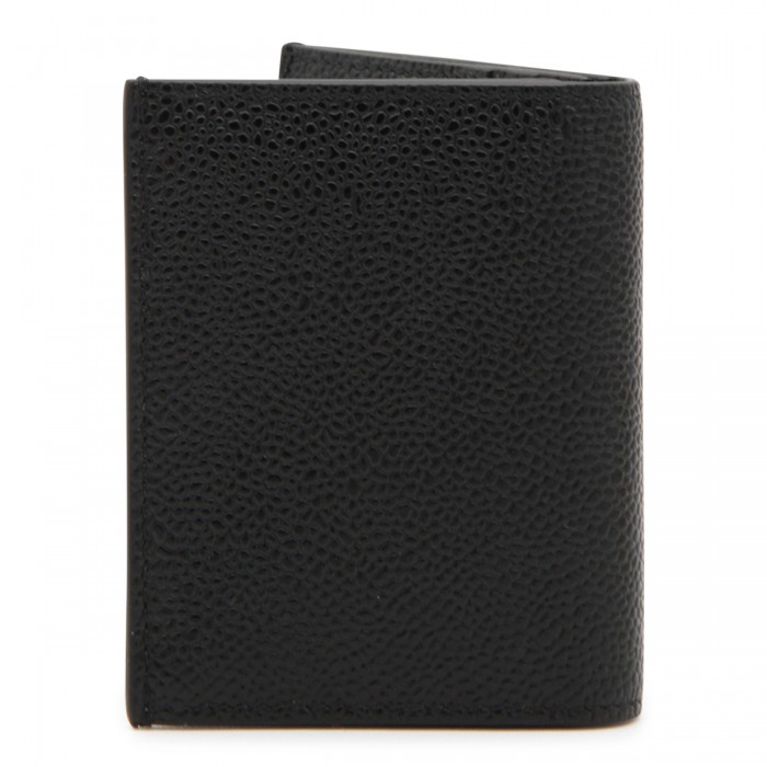 BLACK LEATHER CARD HOLDER 2