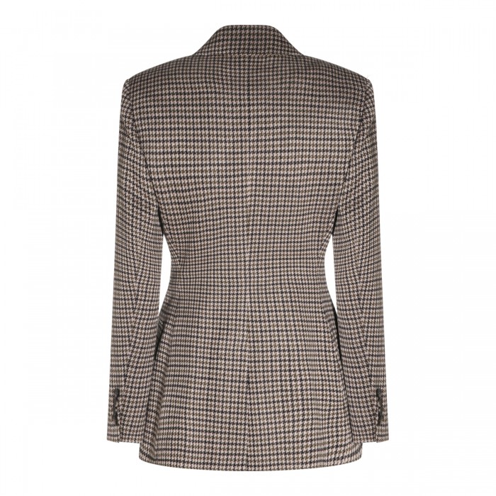 BROWN VISCOSE ECCELSO BLAZER 2