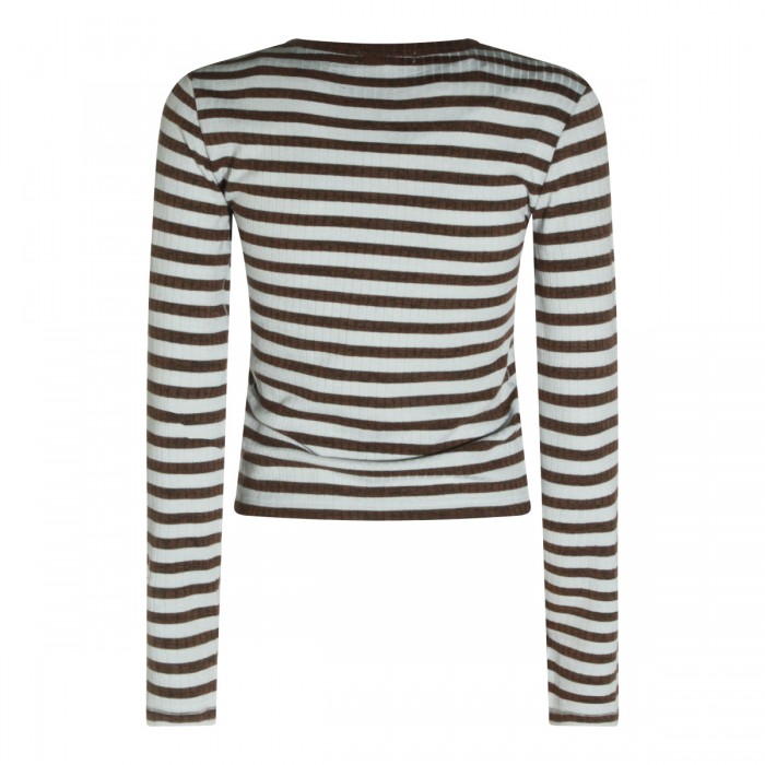 COCOA COTTON STRIPED CARDIGAN 2