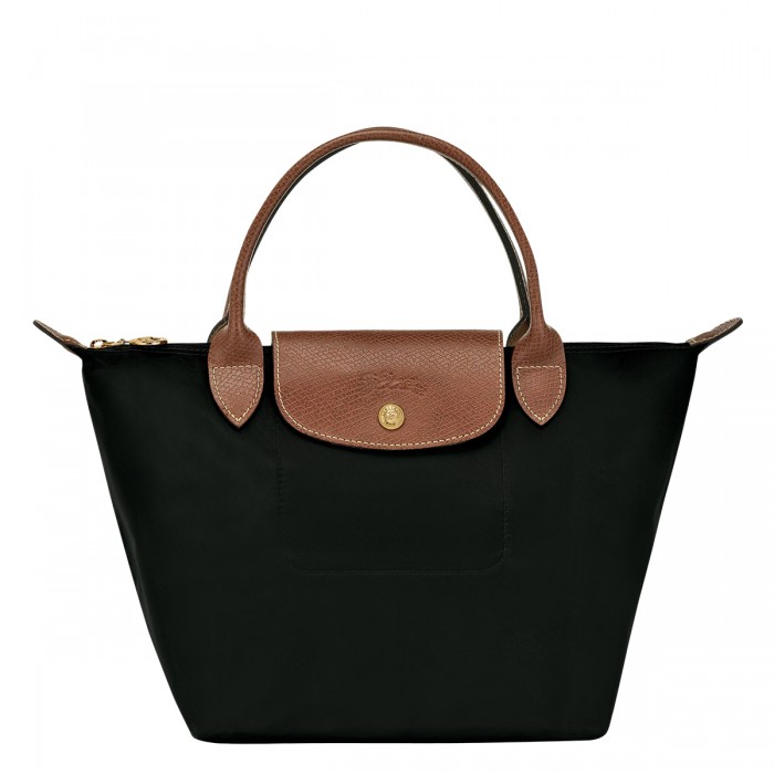 BLACK LEATHER LE PLIAGE...
