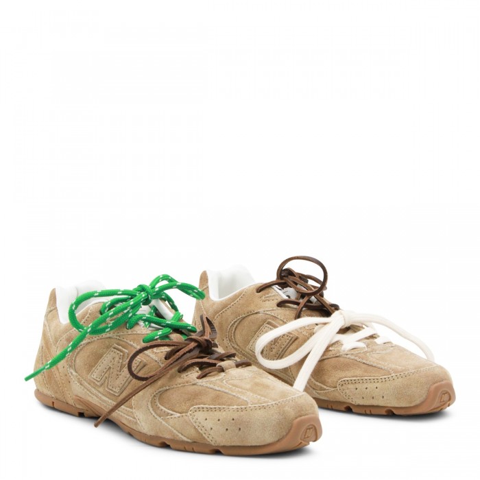 ECRU SUEDE SNEAKERS 2