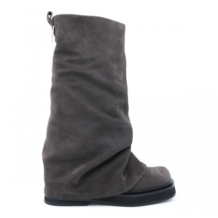 DARK GREY SUEDE ROBIN...