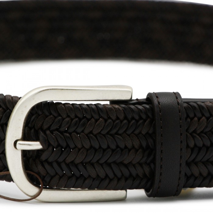 BROWN LEATHER BELT 2
