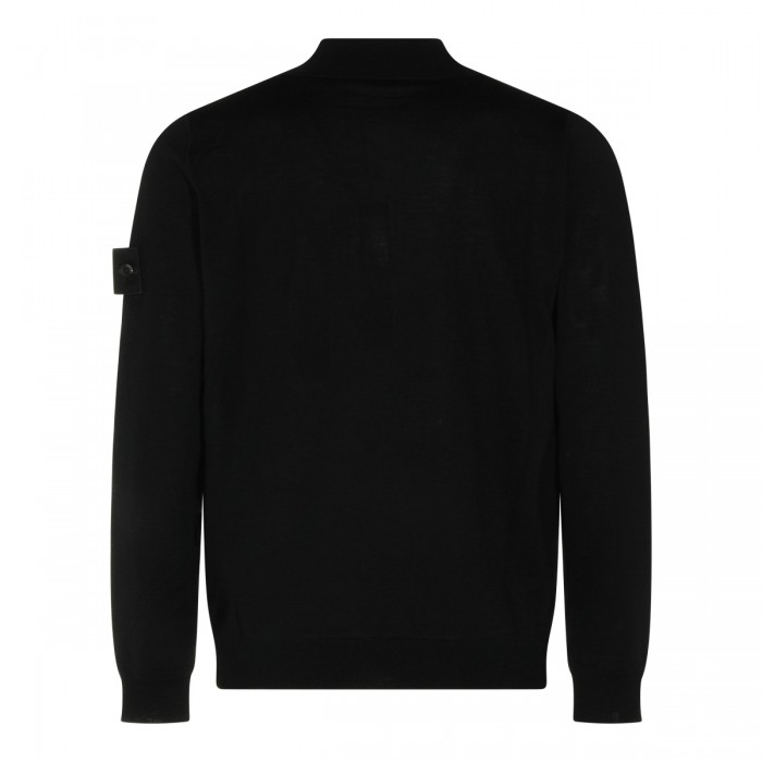 BLACK WOOL SWEATER 2